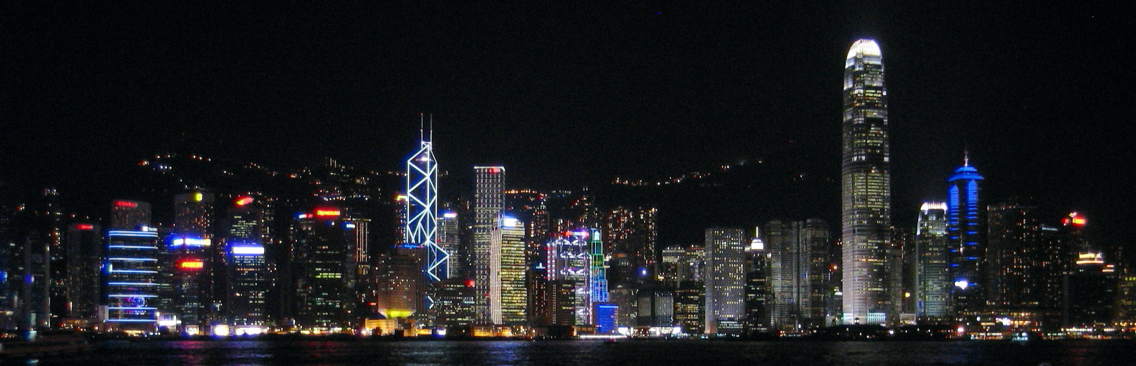 Hong Kong Skyline at Night